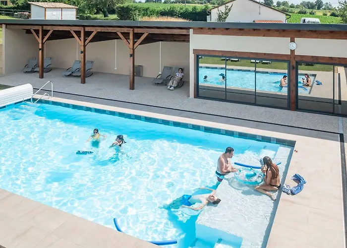 Campingplatz Avec Jacuzzi Privatif - 6 Pers. - Api-1-52-1964 Arbigny